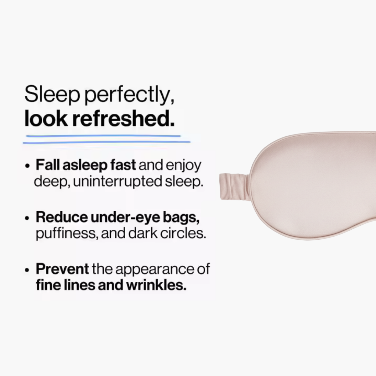 100% Silk Mulberry Eye Mask